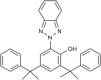 2- (2H-benzotriazol-2-il) -4,6-bis (1-metil-1-feniletil) fenol