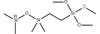1,1,3,3-tetrametil-1- [2 &#39;- (trimetoxisilil) etil] -disiloxano