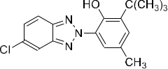2- (5-cloro-2H-benzotriazol-2-il) -6- (1,1-di-metiletil) -4-metilfenol